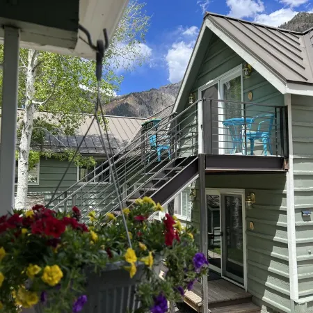 Walk to Everything in Ouray, ideal location! Air conditioner!