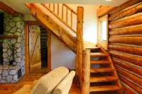 Lena's Cabin in Vail is nestled right beside Gore Creek,  minutes from skiing.