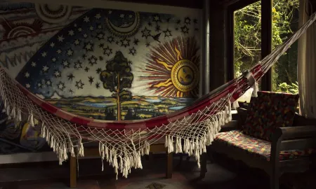 Between Lagoa and Paraiso do Sul Island, water natural source Vista Mountains