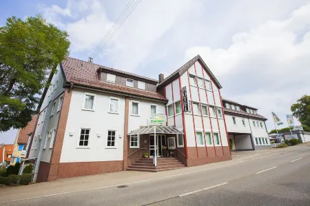 Hotel Waldhorn Отели в г. Айдлинген