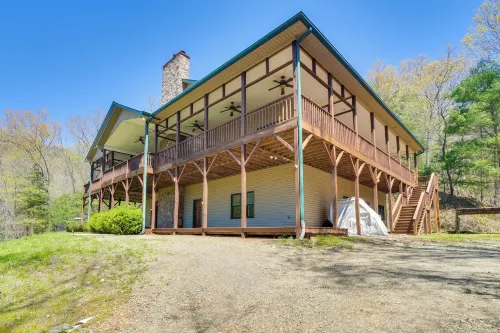 Expansive Home on 16 Acres w/ Smoky Mountain Views - Pet friendly