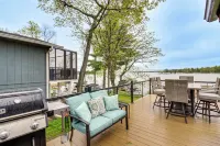 'Away at Moose Bay' Breezy Point Gem w/ Game Room - Wifi