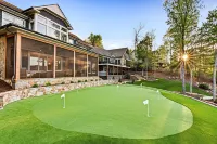 New Designer Lakefront Dock Putting Green Golf Sim