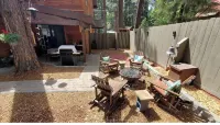 Rustic/Modern Open Concept Spacious 3br-Walk to Beach,  level 2 tesla charger