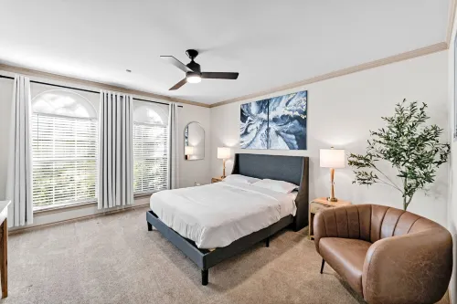 Family friendly transitional and modern designed home away from home