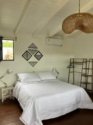 Cozy studio BRISA in La Pedrera with AC, WiFi, front deck on a garden Hotels in 