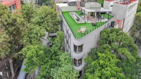 Capitalia Condesa Escandon Отели рядом с достопримечательностью «Парк Мексика»