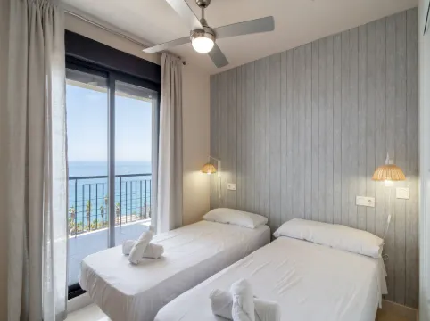 Apartment in Torrox Costa with Sea Views