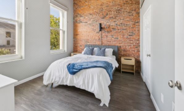 Rustic-industrial Loft With Courthouse Views 3 Bedroom Apts