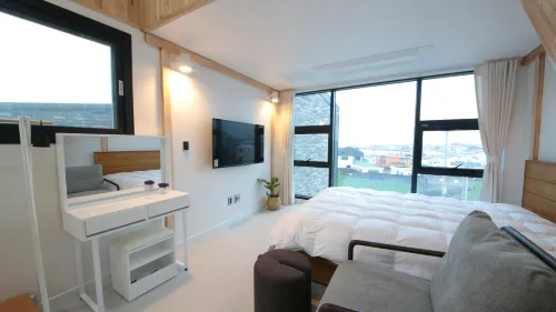 Jeju Woljeonghil Pension - Bungalows