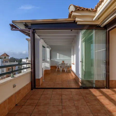 Penthouse With Sea & Golf Views
