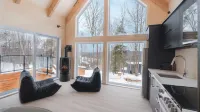 Bel Air Tremblant CALAFATE : 1 CHAMBRE, JACUZZI, SAUNA - 샬레 호텔