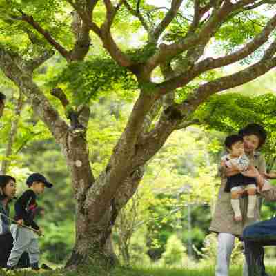 旅館＆グランピングリゾート　鹿の音がこだまするお宿花山水 Hotel Exterior