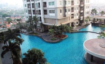 1 Br Thamrin Residence City View by Travelio