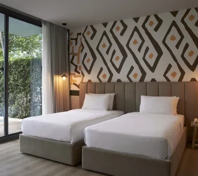 ห้องสตูดิโอทวินสวีทพร้อมสระว่ายน้ำพลันจ์