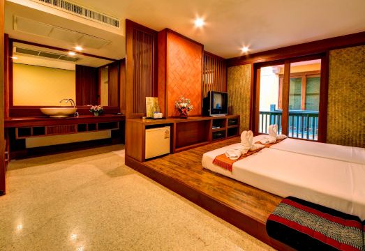 카오산 로드 야경 이미지