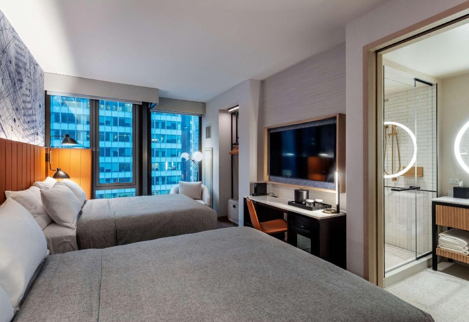 템포 바이 힐튼 뉴욕 타임스 스퀘어의 객실 내부