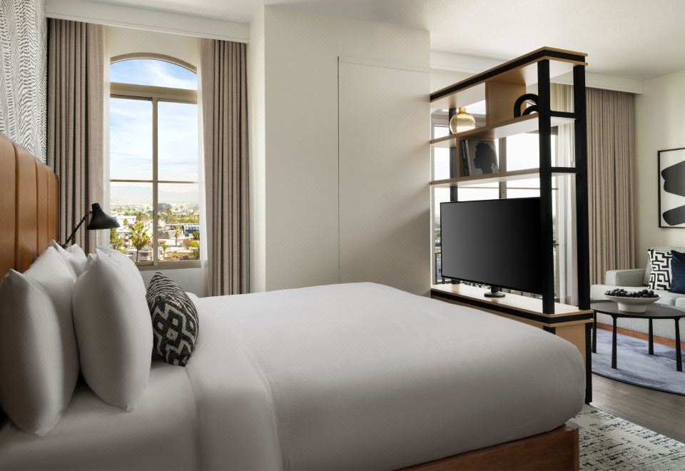 [버튼 하우스 비벌리 힐스 호텔 로비 전경]