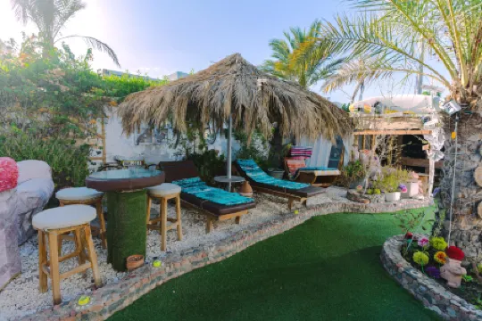 Villa with Pool BBQ Grill Garden Beduintent Sunbeds Jacuzzi