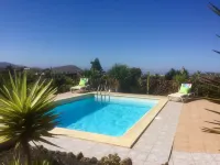 ECO Friendly Volcanic Rock Villa with Private Pool (6.7m x 4.6m) WiFi. Sea View. - Villaer
