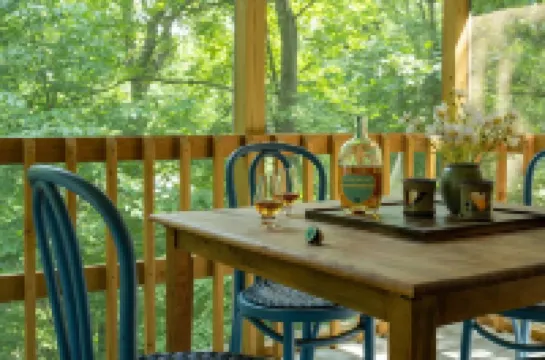 Cozy & Colorful Cabin at The Woods Resort (pet friendly