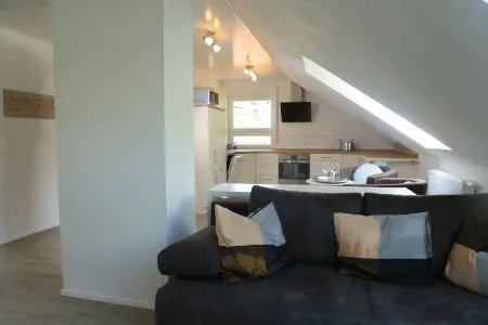 Beautiful top floor apartment surrounded by vineyards