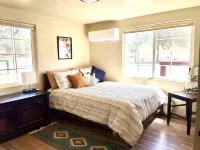 Our Cowboys Hideout is on a working horse ranch with spectacular mountain views!
