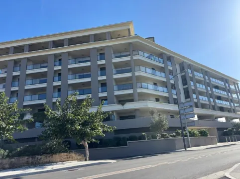 Standing apartment seen on sea