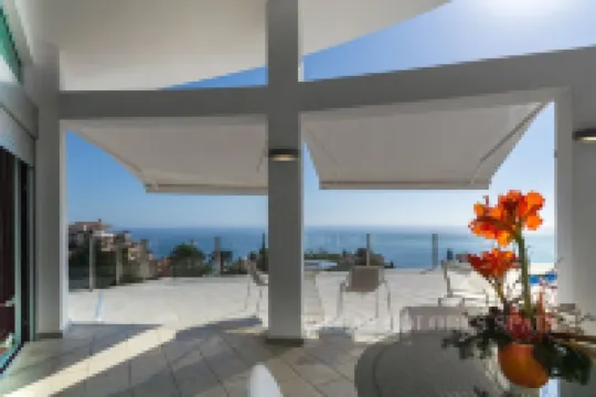 Sea View Villa with Heated Pool and Wheelchair Accessible