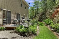 3 minutes to Pisgah Forest Entrance! - Game room - Fire pit