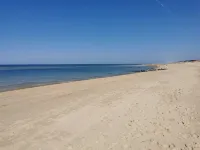 Double house interior patio 100m from the dune 8 to 9 pers