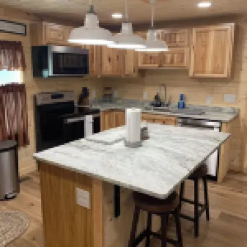 Treasured Moments Tiny Cabin Cottage in town and close to everything...