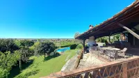 Villa Veranda, big private pool in relaxing green hills just 4 km from the beach