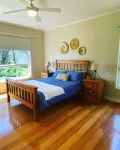 Cottage on orchard acreage with ocean views