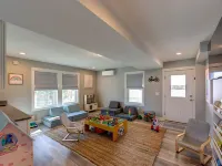 Playroom, Basketball & Pool; Lakefront w/ Sound & Sunset Views; Dog Friendly Hotels in Kinnakeet