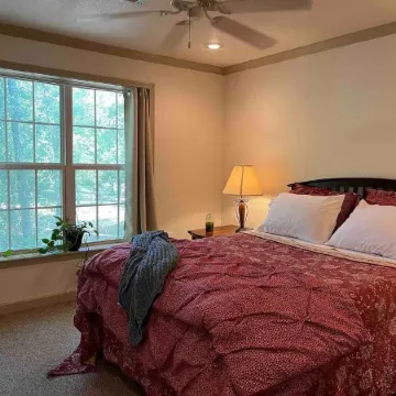 Unwind at this peaceful oasis on the Ouachita River in Caddo Valley.
