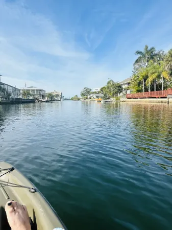 Waterfront adjacent to the Gulf of Mexico