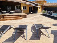 Promo Villa Naeva with Swimming Pool, Jacuzzi 10 Places, Ping Pong, Plancha and Brasero