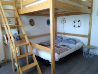 Studio, face sea, in residence of style "belle époque" on the breakwater of Wimereux