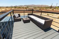 Unique one of a kind container home, Heated Pool, Mtn Views, Huge Outdoor Deck