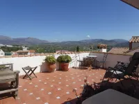 Stylish townhouse with superb views, elegant courtyard, pool and large terraces