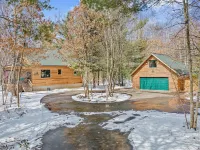 Private Modern Cabin with Hot Tub on 11 Acres - the Perfect up North Getaway Hotels in Scott
