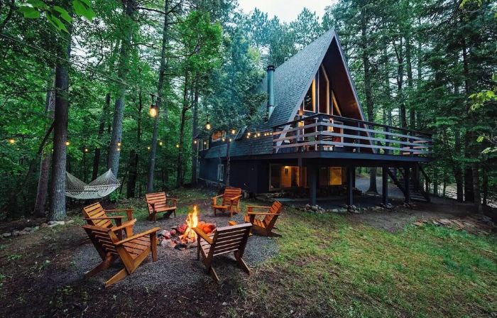 A-frame w/ sauna near Whiteface & Lake Placid, NY