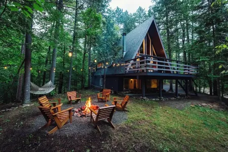 A-frame w/ sauna near Whiteface & Lake Placid, NY