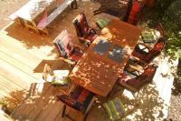 Great rust. Country house with a romantic garden and wood heating. Finland sauna