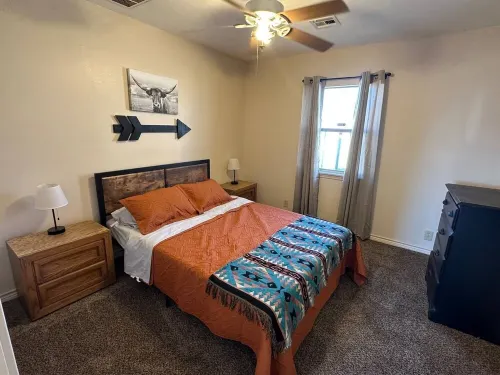 Cozy modern small town apartment pet and child friendly large parking
