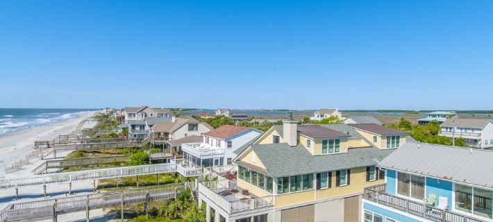 Oceanfront with 4 Oceanfront balconies!!! Hotels in Folly Beach