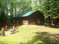Bishop Lake Three Bedroom Cabin Hotels in Forest County