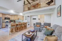 True ski-in/out two-level condo BH. Perfect for two families with a king suite.