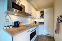 Apartment behind the dike
